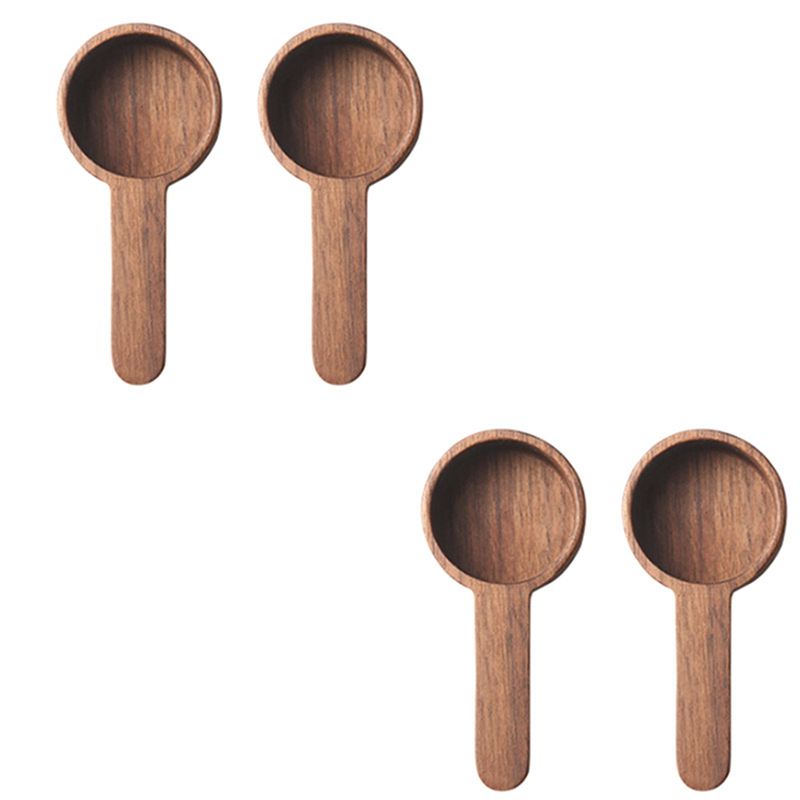 Coffee Tea And Sugar Set - Wooden Measuring Spoon Set Kitchen Measuring