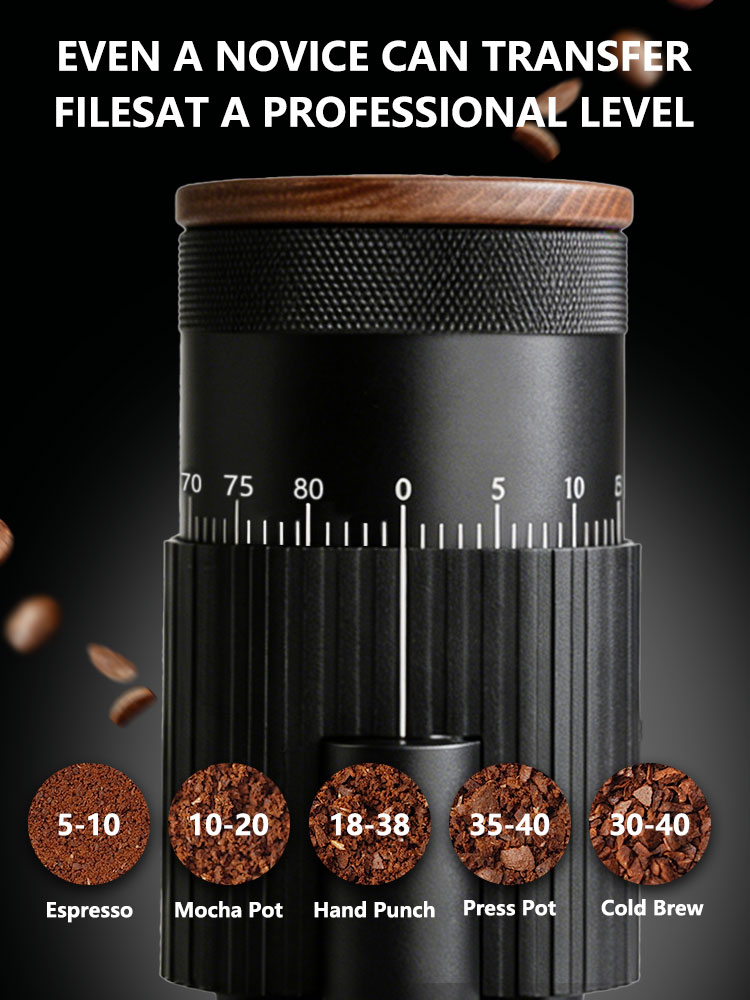 Portable Electric Coffee Grind - Burr Hand Grinder ulasan dan harga