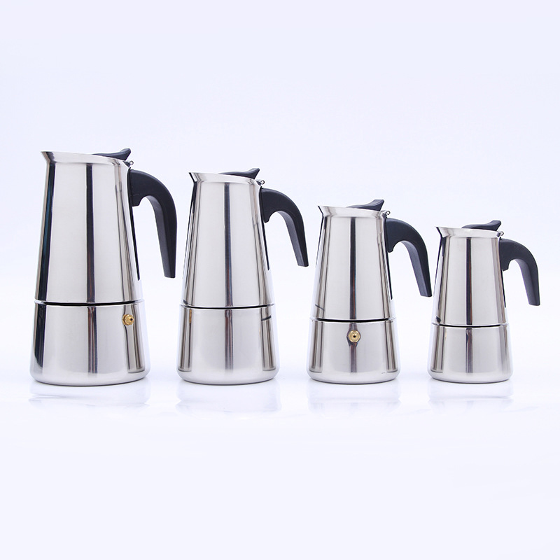 Premium Stainless Steel Moka C - Moka Pot Stove ulasan dan harga