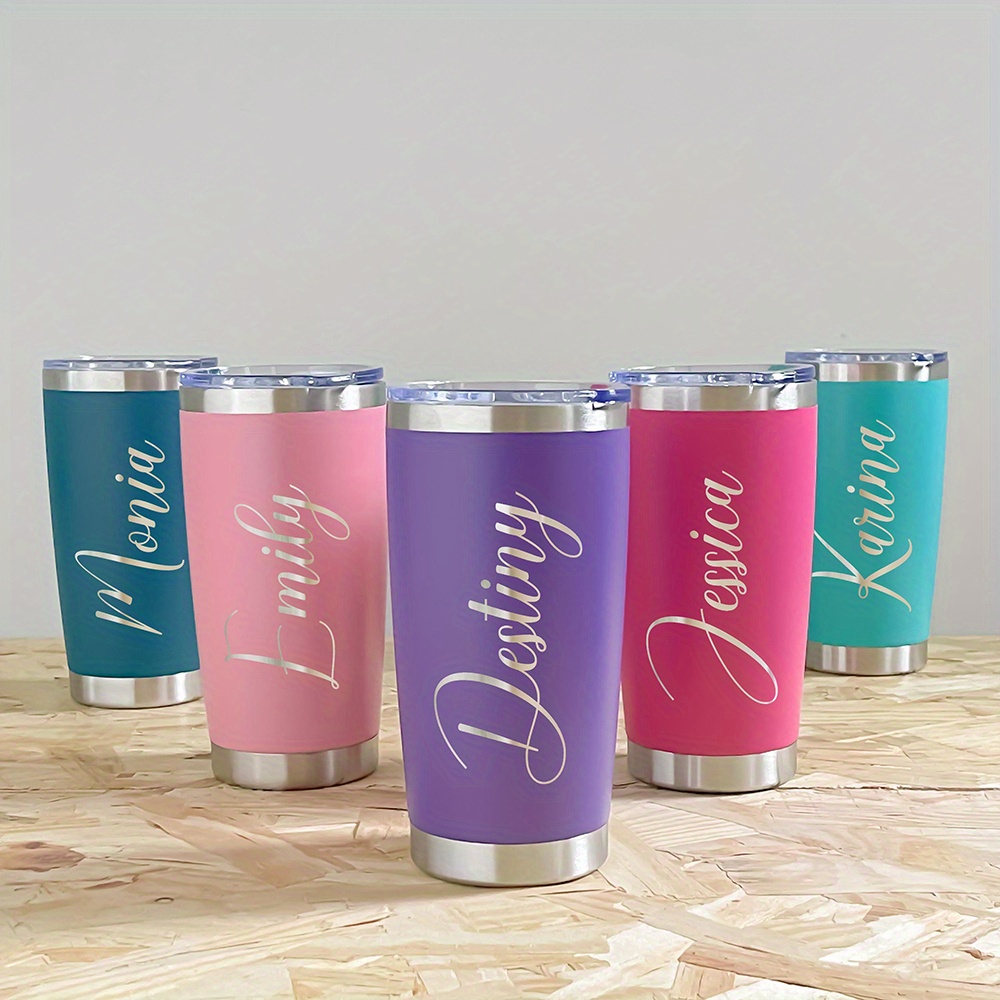 Personalized Name 20oz Stainle - Coffee Tea Name ulasan dan harga
