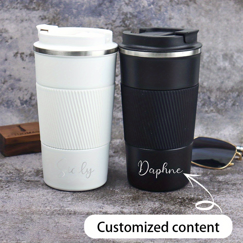 Custom Name Engraved Stainless - Coffee Tea Name ulasan dan harga