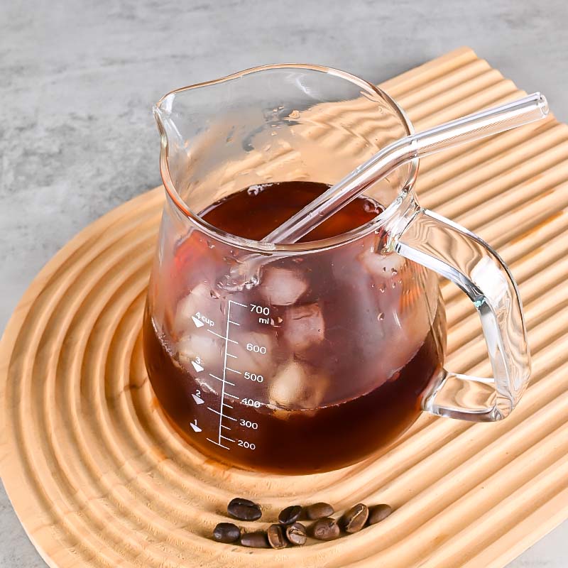 New High Borosilicate 700ml  G - Coffee Tea And Sugar Set ulasan dan harga